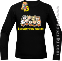 Śpiewajmy Panu naszemu - Longsleeve męski czarny