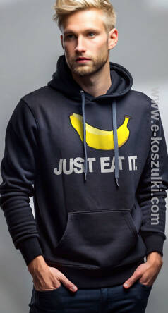 JUST EAT IT Banana - bluza z kapturem 