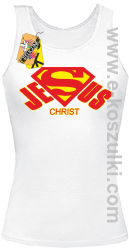 Jesus Christ SuperJesus - top damski biała 