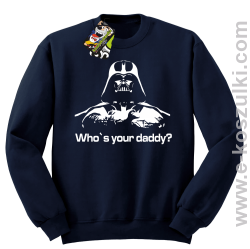 LORD Who`s your daddy - bluza bez kaptura STANDARD granatowa