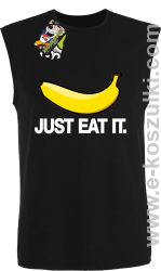 JUST EAT IT Banana - bezrękawnik męski czarny