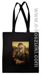 Mona Lisa Chewbacca CZUBAKA - torba EKO czarna