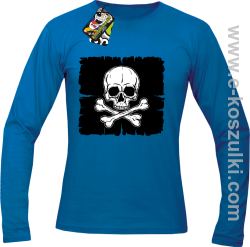 Pirates Anim Flag Atlantic - Longsleeve męski niebieski