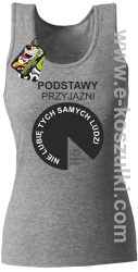 Podstawy przyjaźni - top damski melanż 