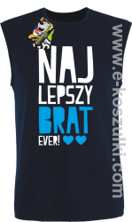 Najlepszy brat Ever - bezrękawnik męski granatowy