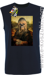 Mona Lisa Chewbacca CZUBAKA - bezrękawnik męski granatowy