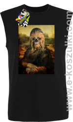 Mona Lisa Chewbacca CZUBAKA - bezrękawnik męski czarny