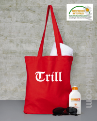 Trill True Real - torba z nadrukiem czerwona 