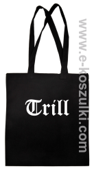 Trill True Real - torba z nadrukiem czarna