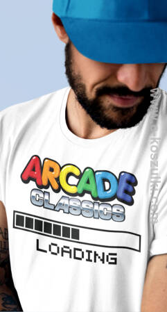 Arcade Games Loading - koszulka męska