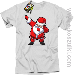 Santa Dab Claus bialy