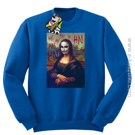 Mona Lisa Hello Jocker - bluza bez kaptura STANDARD 