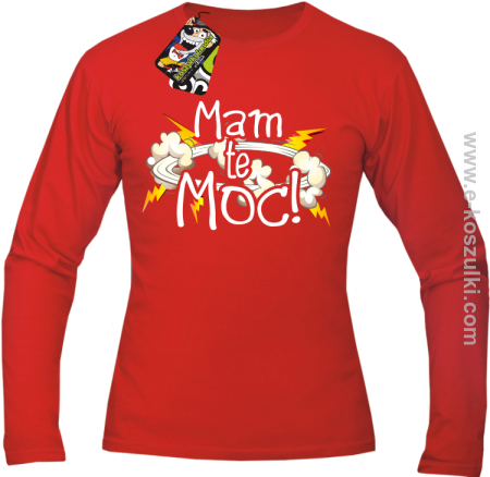 MAM te moc - longsleeve męski 