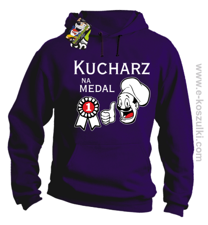 Kucharz na medal - bluza z kapturem 