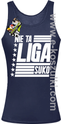 Nie ta liga Suko - top damski granatowy