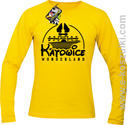 Katowice Wonderland - longsleeve męski żółty