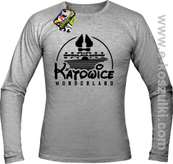 Katowice Wonderland - longsleeve męski melanż 