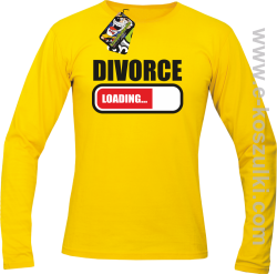 DIVORCE Loading -  Longsleeve męski żółty