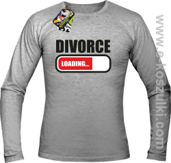 DIVORCE Loading -  Longsleeve męski melanż 