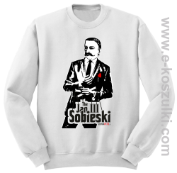 Jan III 3 Sobieski ala God Father - bluza bez kaptura STANDARD biała