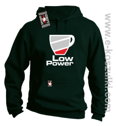 Low Power Cup - bluza z kapturem butelkowa