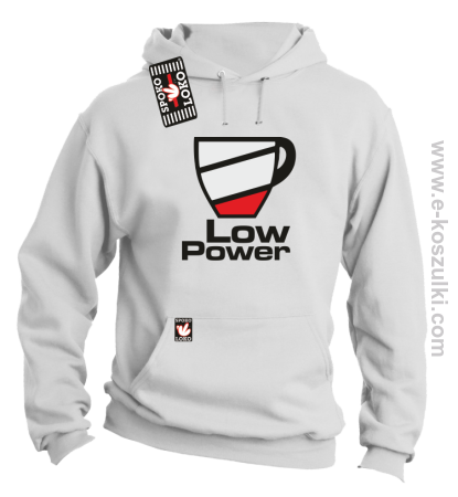 Low Power Cup - bluza z kapturem 