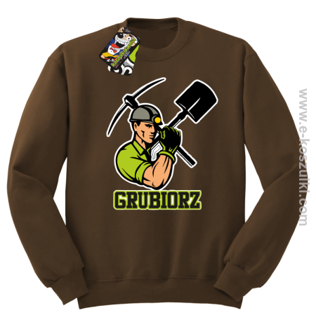 Grubiorz - bluza bez kaptura STANDARD 