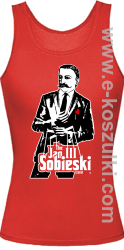 Jan III 3 Sobieski ala God Father - top damski czerwony