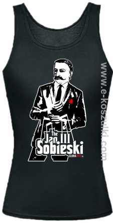 Jan III 3 Sobieski ala God Father - top damski czarny