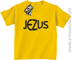 Jezus Christ Symbolic - koszulka dziecięca żółta