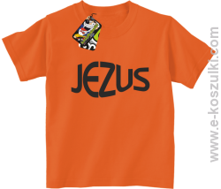 Jezus Christ Symbolic - koszulka dziecięca pomarańczowa 