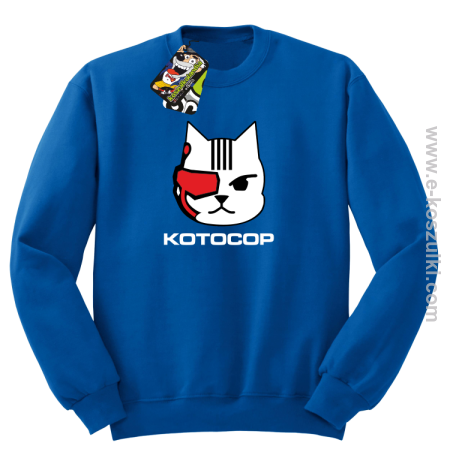 KotoCop - bluza bez kaptura STANDARD 