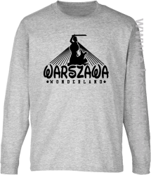 Warszawa wonderland - longsleeve dziecięcy melanż