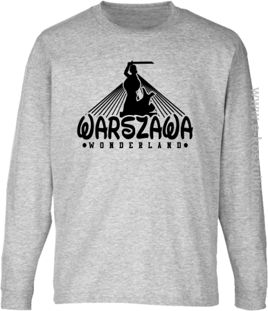 Warszawa wonderland - longsleeve dziecięcy 