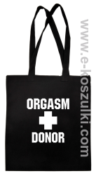 Orgasm Donor - torba EKO czarna