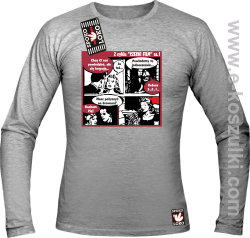 Czeski Film Część 1 Akcja Miłosna - longsleeve męski melanż 