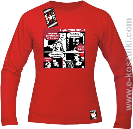 Czeski Film Część 1 Akcja Miłosna - longsleeve męski 