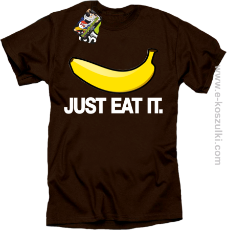 JUST EAT IT Banana - koszulka męska 