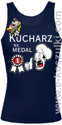 Kucharz na medal - top damski granatowy