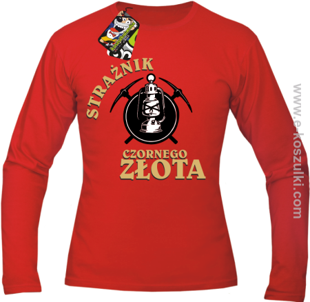 Strażnik czornego złota - longsleeve męski 