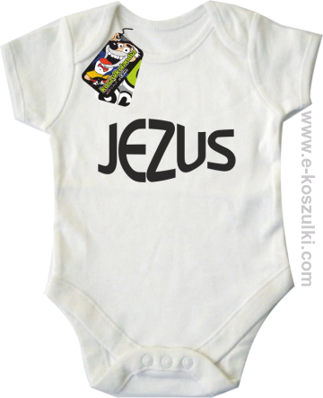 Jezus Christ Symbolic - body dziecięce białe 