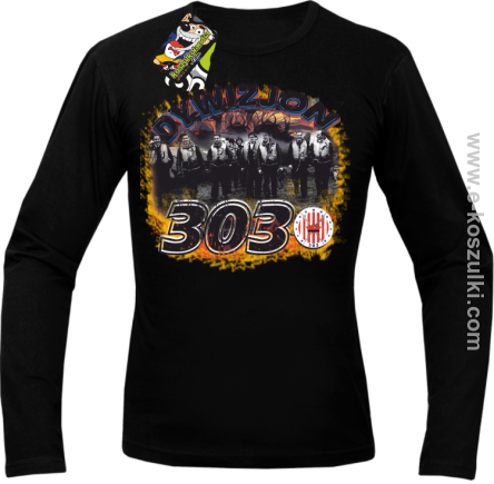 Dywizjon 303 Lotnicy - longsleeve męski czarny