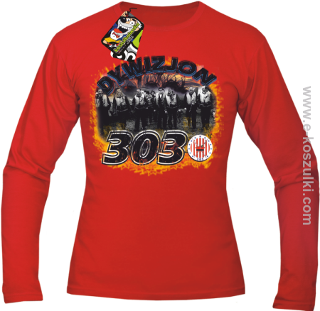 Dywizjon 303 Lotnicy - longsleeve męski 