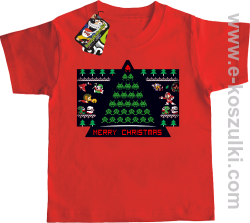 Merry Christmas Retro Games RED