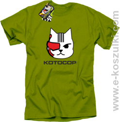 KotoCop - koszulka męska kiwi