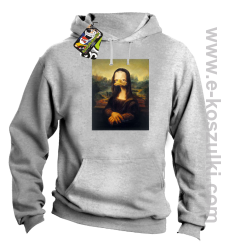 Mona Lisa Mother Ducker - bluza z kapturem melanż 