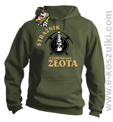 Strażnik czornego złota - bluza z kapturem khaki