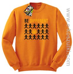 Be Different - bluza bez kaptura STANDARD pomarańczowa