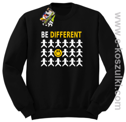 Be Different - bluza bez kaptura STANDARD czarna