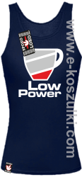 Low Power Cup - top damski granatowy